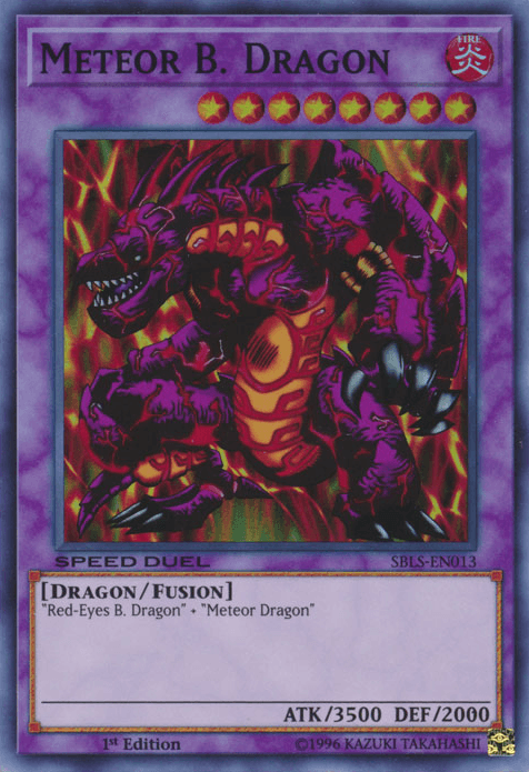 Meteor B. Dragon [SBLS-EN013] Super Rare - Josh's Cards