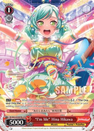"I'm Me" Hina Hikawa (SPM) (B) (BD/W63-E058SPMb SPM) - BanG Dream! Girls Band Party! Vol.2
