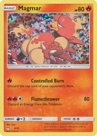 Magmar 003/12 - McDonalds Promos 2019 Holofoil