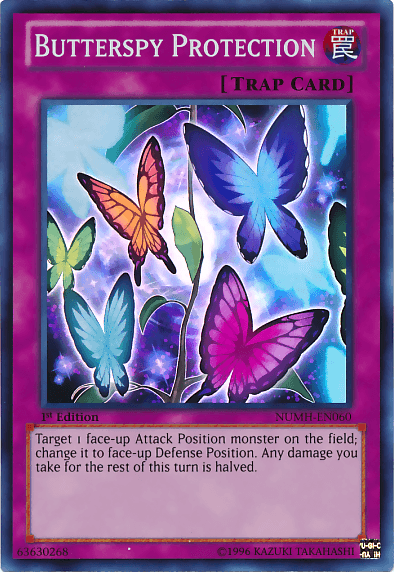 Butterspy Protection [NUMH-EN060] Super Rare - Josh's Cards