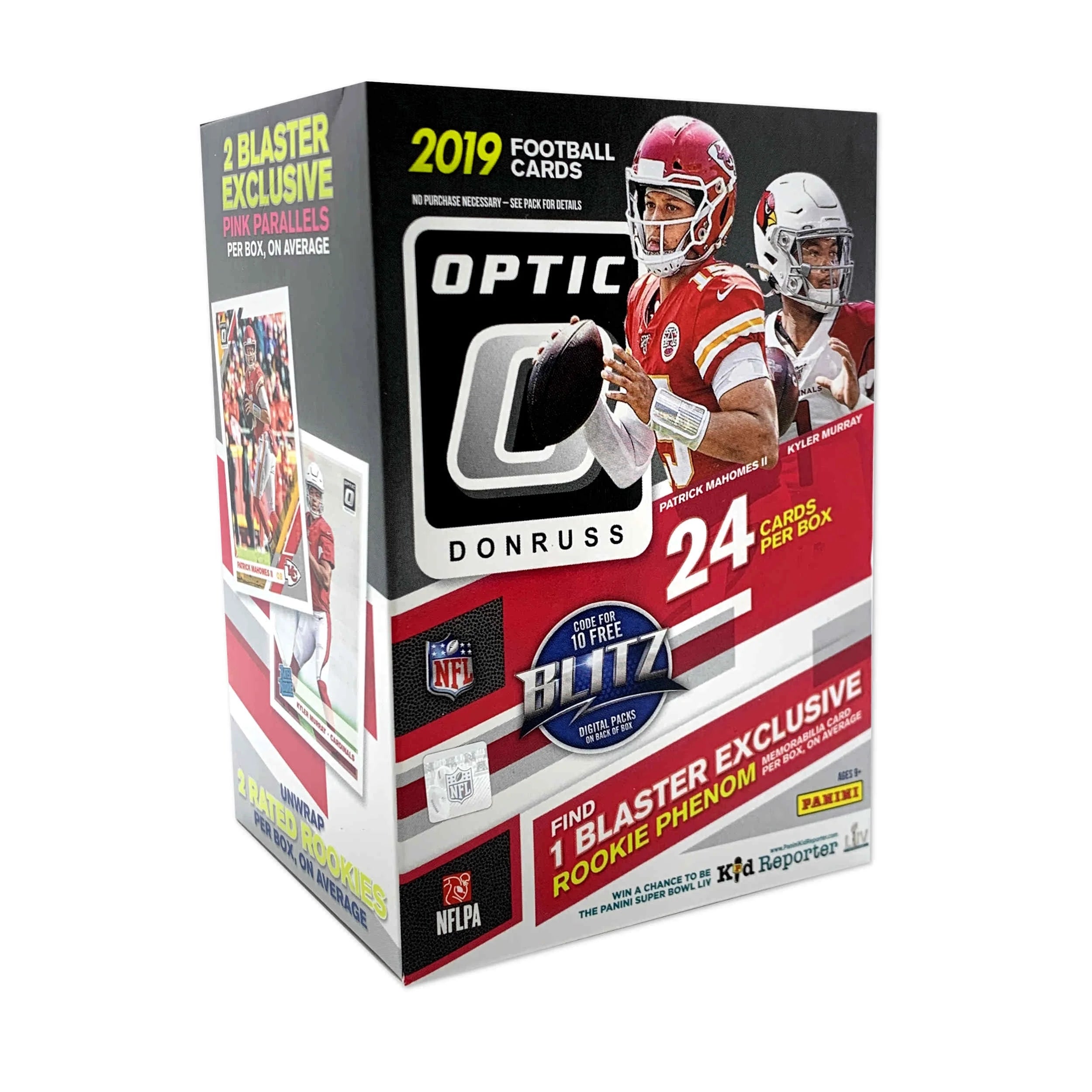 2019 Panini Donruss Optic Football Blaster Box