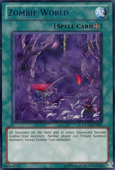 Zombie World (Purple) [DL13-EN017] Rare - Josh's Cards