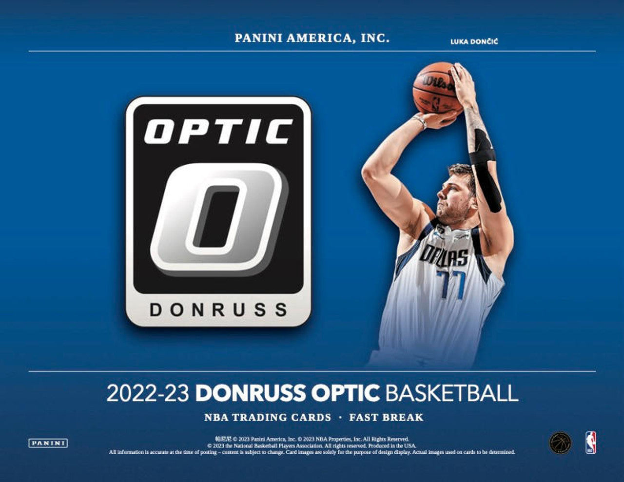 2022/23 Panini Donruss Optic Basketball Hobby Box