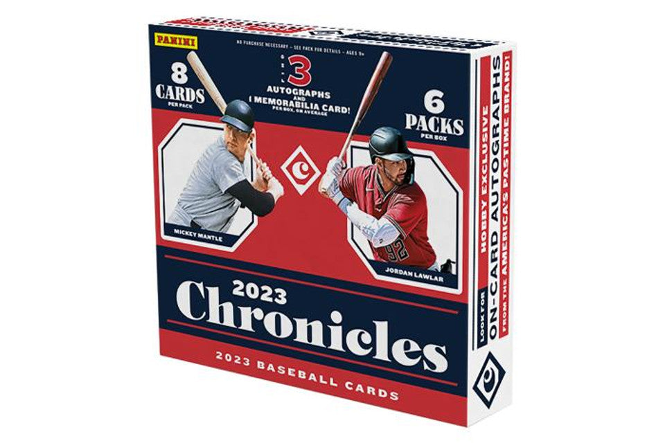 2023 Panini Chronicles Baseball Hobby Box