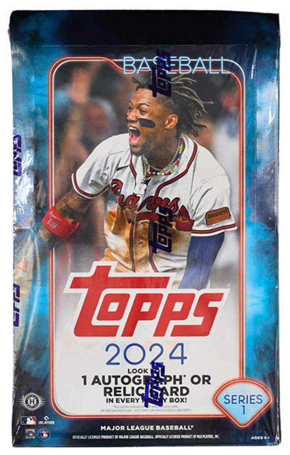 2024 Topps Series 1 Baseball Hobby Box - Josh's Cards