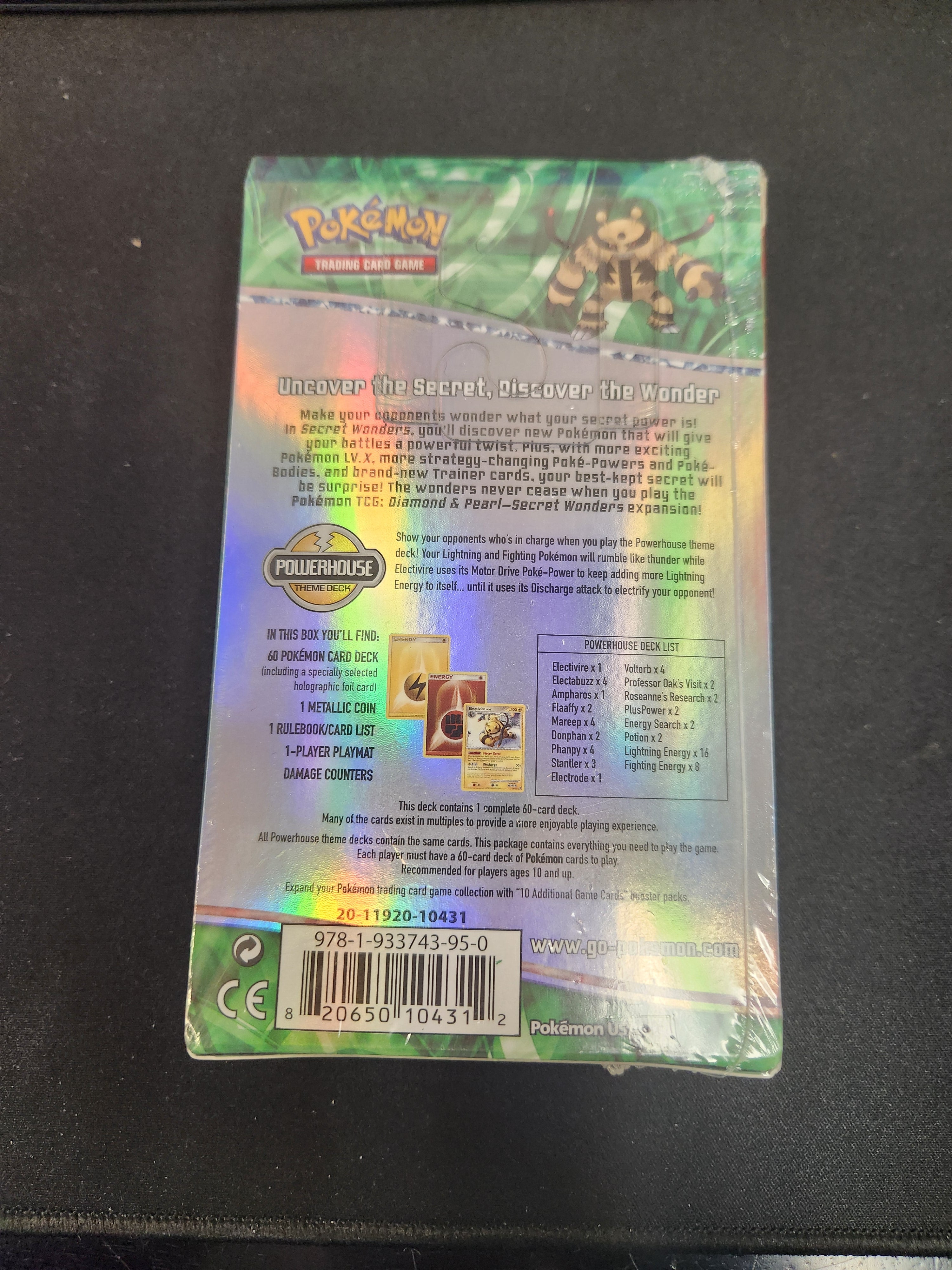 Diamond & Pearl: Secret Wonders - Theme Deck (Powerhouse)