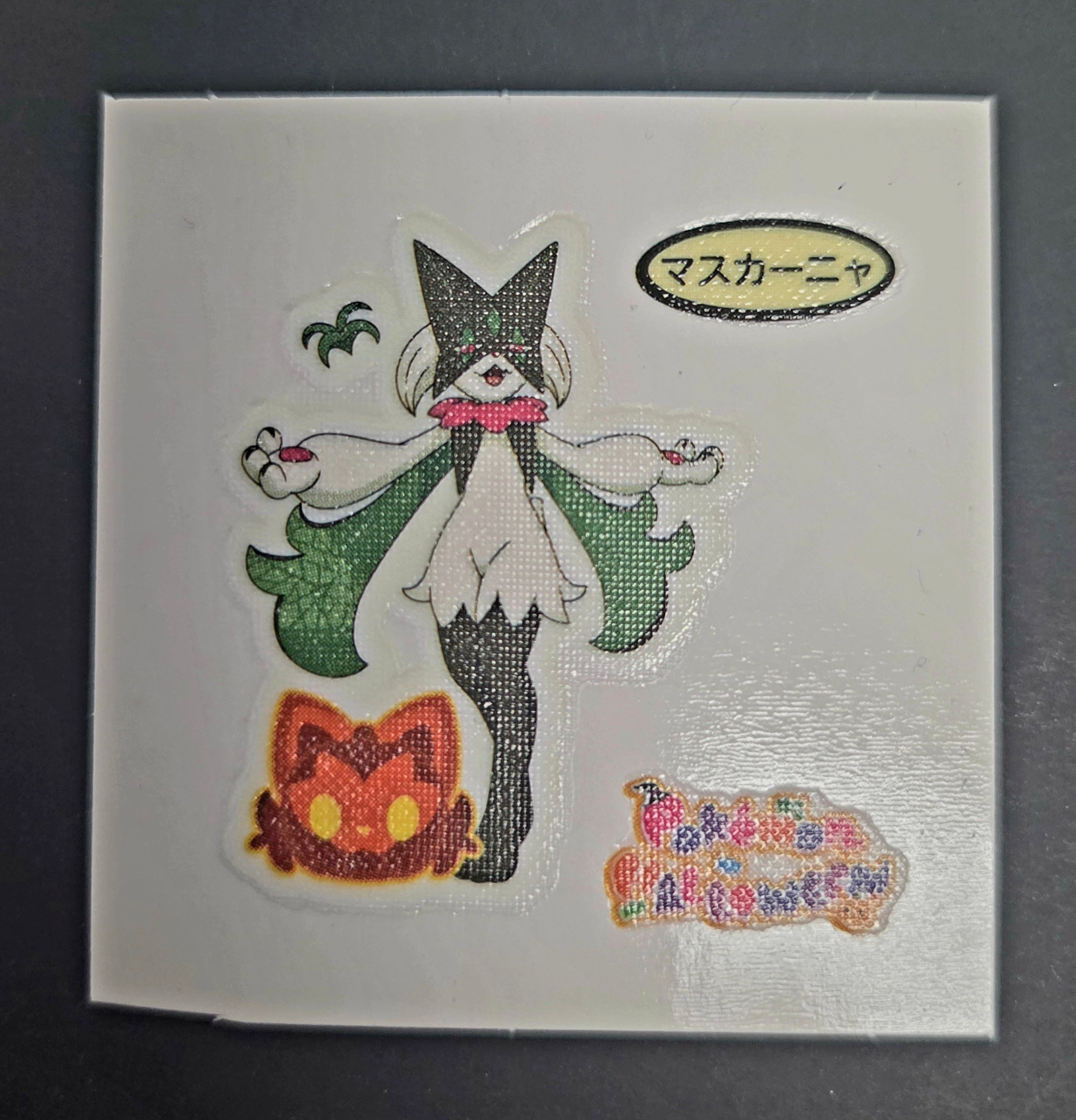 Pokemon Bread Seal Deco Character Sticker - Meowscarada