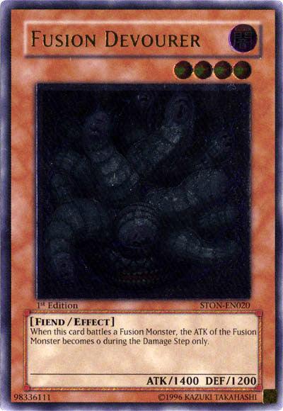 Fusion Devourer [STON-EN020] Ultimate Rare - Josh's Cards