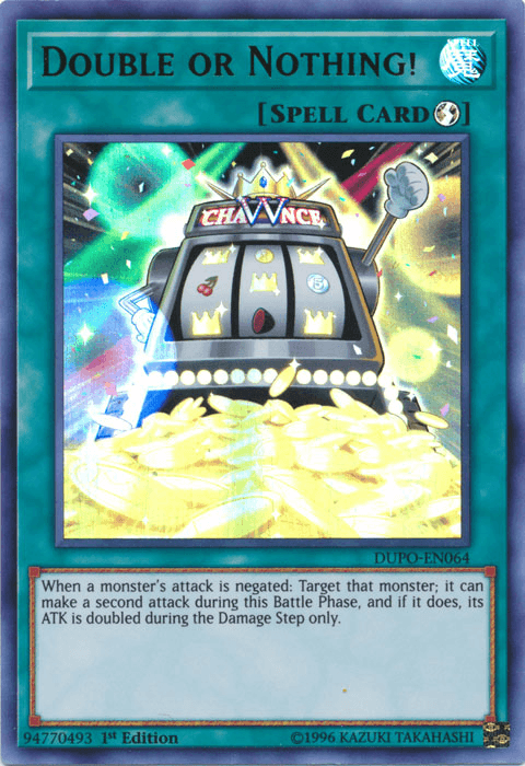 Double or Nothing! [DUPO-EN064] Ultra Rare - Josh's Cards