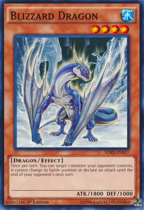 Blizzard Dragon [SDKS-EN017] Common - Josh's Cards