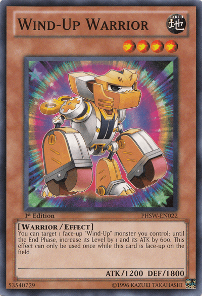 Wind-Up Warrior [PHSW-EN022] Common - Josh's Cards