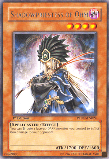 Shadowpriestess of Ohm [PTDN-EN024] Rare - Josh's Cards