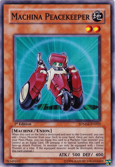 Machina Peacekeeper [SDMM-EN003] Super Rare - Josh's Cards