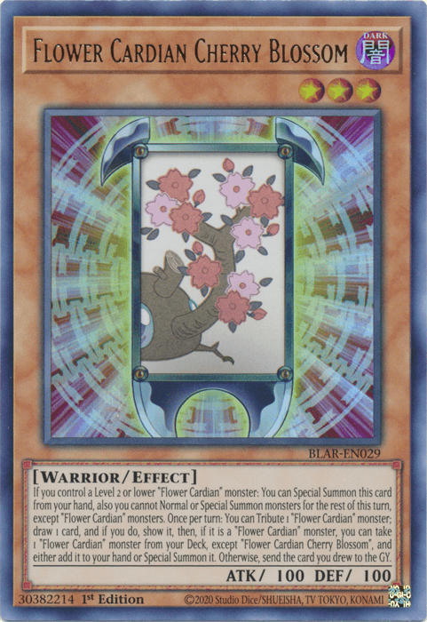 Flower Cardian Cherry Blossom [BLAR-EN029] Ultra Rare - Josh's Cards