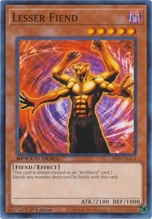 Lesser Fiend [SS05-ENA13] Common - Josh's Cards