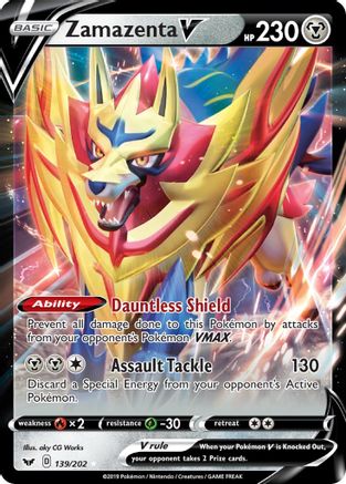 Zamazenta V [139] (Sword & Shield) Holofoil