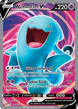 Wobbuffet V [191] (Sword & Shield) Holofoil