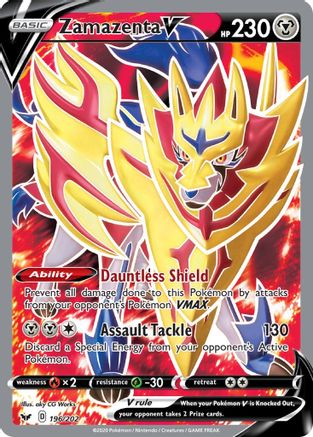 Zamazenta V [196] (Sword & Shield) Holofoil