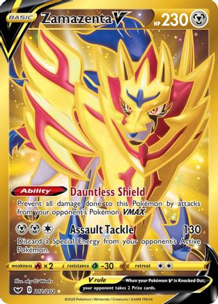 Zamazenta V [212] (Sword & Shield) Holofoil