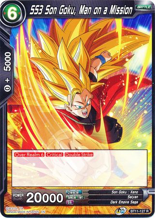 SS3 Son Goku, Man on a Mission (BT11-127) [Vermilion Bloodline] Parallel Foil