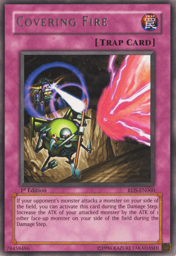 Covering Fire [RDS-EN060] Rare - Josh's Cards