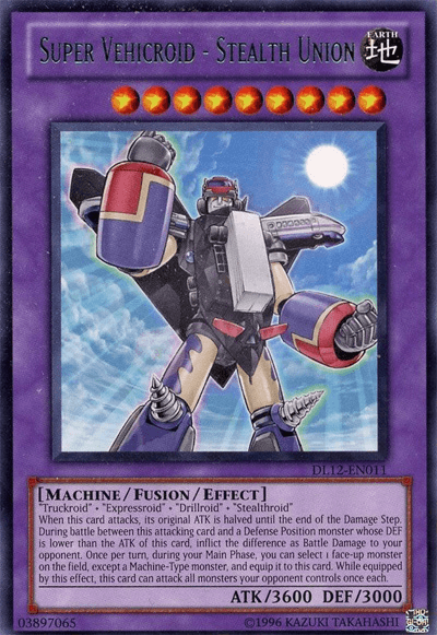 Super Vehicroid - Stealth Union (Green) [DL12-EN011] Rare - Josh's Cards