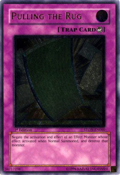 Pulling the Rug [STON-EN060] Ultimate Rare - Josh's Cards