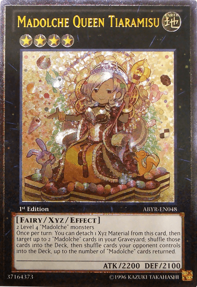 Madolche Queen Tiaramisu (UTR) [ABYR-EN048] Ultimate Rare - Josh's Cards
