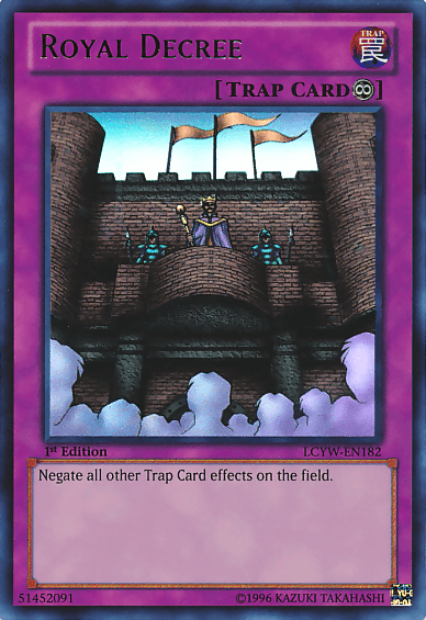 Royal Decree [LCYW-EN182] Ultra Rare - Josh's Cards