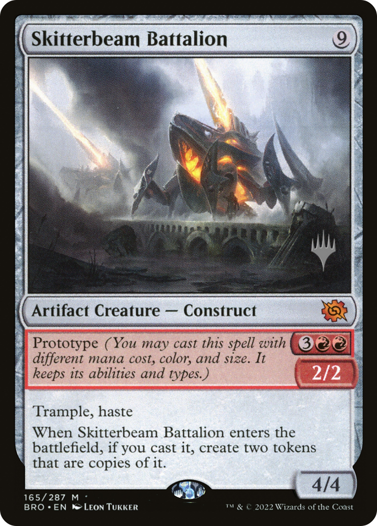Skitterbeam Battalion (PPBRO-165P) - The Brothers' War Promos Foil