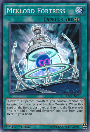 Meklord Fortress [LC5D-EN173] Super Rare - Josh's Cards