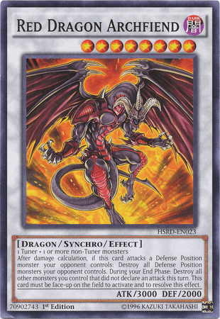Red Dragon Archfiend [HSRD-EN023] Common - Josh's Cards