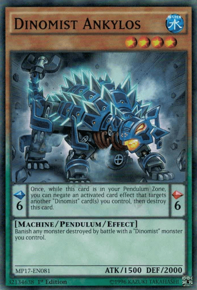 Dinomist Ankylos [MP17-EN081] Common - Josh's Cards