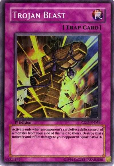 Trojan Blast [CDIP-EN056] Super Rare - Josh's Cards