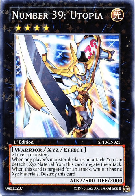 Number 39: Utopia [SP13-EN021] Starfoil Rare - Josh's Cards