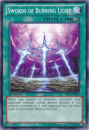 Swords of Burning Light [YS13-EN021] Common - Josh's Cards