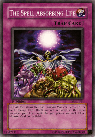 The Spell Absorbing Life [MFC-104] Common - Josh's Cards