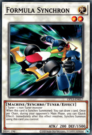 Formula Synchron [OP13-EN017] Common - Josh's Cards