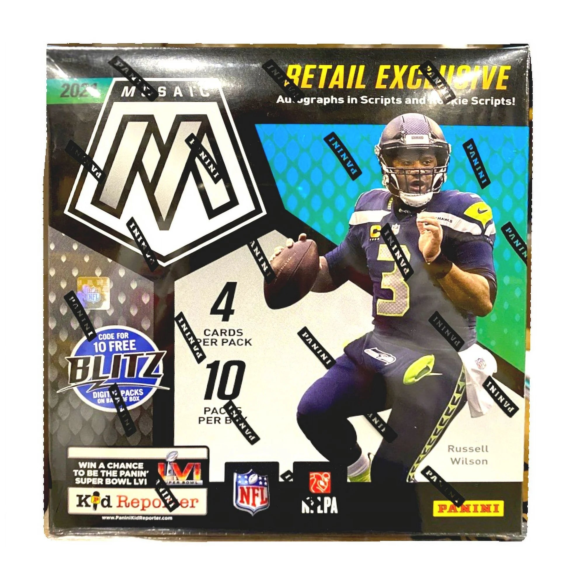 2021 Panini Mosaic Football Mega Box