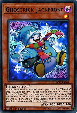 Ghostrick Jackfrost [AC18-EN003] Super Rare - Josh's Cards