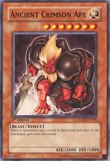Ancient Crimson Ape [ANPR-EN038] Common - Josh's Cards