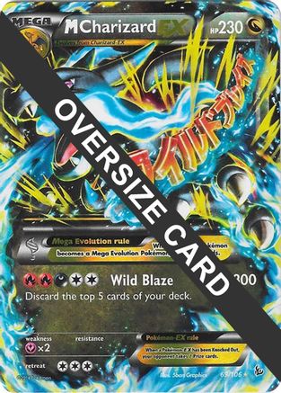 M Charizard EX (Form X) 069/106 - Jumbo Cards Holofoil