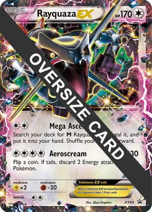 Rayquaza EX XY69 - Jumbo Cards Holofoil