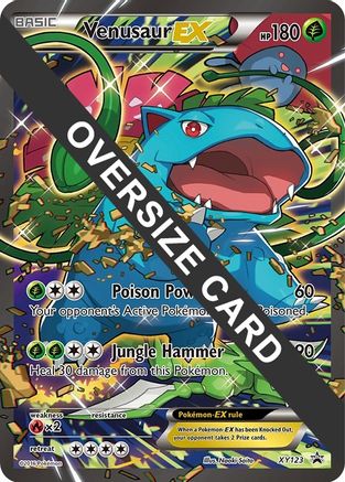 Venusaur EX XY123 - Jumbo Cards Holofoil