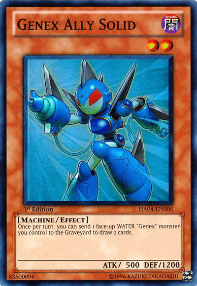 Genex Ally Solid [HA04-EN005] Super Rare - Josh's Cards