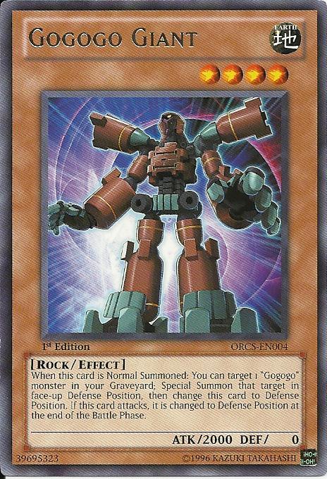 Gogogo Giant [ORCS-EN004] Rare - Josh's Cards