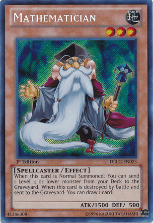Mathematician [DRLG-EN023] Secret Rare - Josh's Cards
