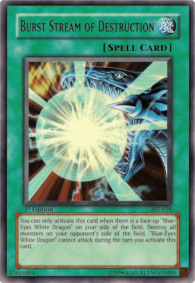 Burst Stream of Destruction [AST-038] Ultra Rare - Josh's Cards