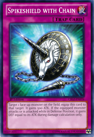 Spikeshield with Chain [CBLZ-EN076] Common - Josh's Cards