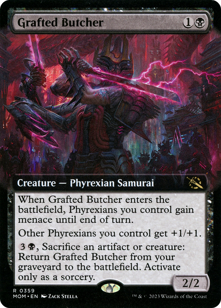 Grafted Butcher (MOM-359) - March of the Machine: (Extended Art)